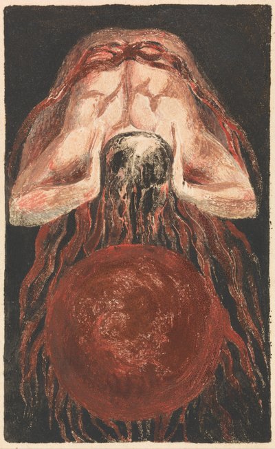 The First Book of Urizen, Plate 16 (Bentley 17) by William Blake